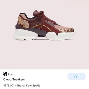 Kate Spade Cloud Speakers size 8.5